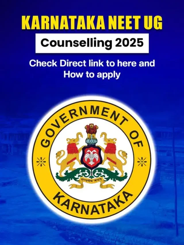 Karnataka NEET UG Counselling 2025
