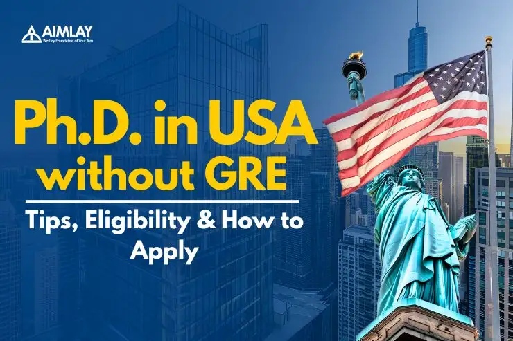 phd in usa without gre